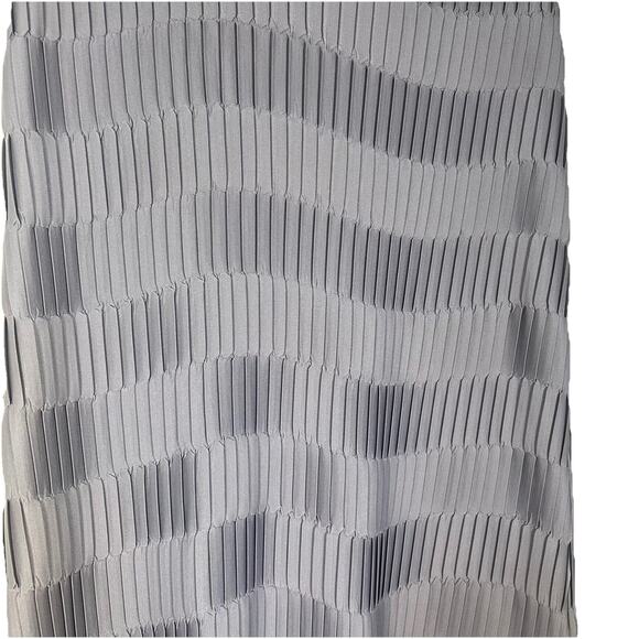Issey Miyake Gray Dress/ Womens size 2 / Sleeveless Dress With Jacket/ Pleated - Picture 6 of 12